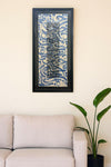 Blue Tide  Modern Calligraphy